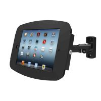 Compulocks iPad Pro 12.9" (3-6th Gen) Space Enclosure Swing Wall Mount Black