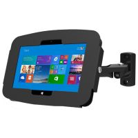 Compulocks Surface Pro 3-7 Space Enclosure Swing Wall Mount Black