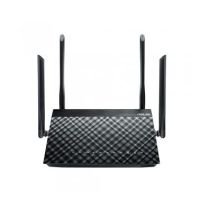 ASUS DSL-AC55U wireless router Dual-band (2.4 GHz / 5 GHz) Gigabit Ethernet Black