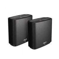 ASUS ZenWiFi AC (CT8) wireless router Tri-band (2.4 GHz / 5 GHz / 5 GHz) Gigabit Ethernet Black