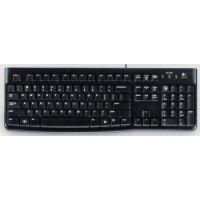 Logitech K120 keyboard USB AZERTY French Black