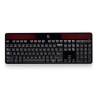 Logitech Wireless Solar K750 keyboard RF Wireless Russian Black