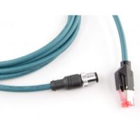 Datalogic CAB-ETH-M05 M12-IP67 networking cable 5 m Blue