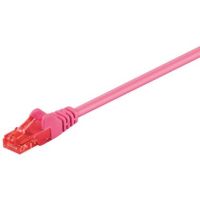 Goobay 95593 networking cable Magenta 1.5 m Cat6 U/UTP (UTP)