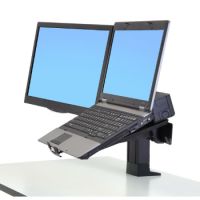 WorkFit LCD & Laptop Kit - Befestigungskit -LCD-Display - Schwarz - Bild