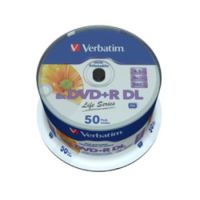 50 x DVD+R DL - 8.5 GB (240 Min.) 8x