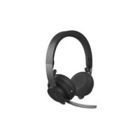 Logitech MSFT Teams Zone Wireless Headset Head-band Bluetooth Graphite