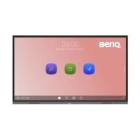 BenQ RE7503 Interactive flat panel 190.5 cm (75") LED 400 cd/mÂ² 4K Ultra HD Black Touchscreen Built