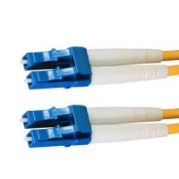 Cablenet 30m OS2 9/125 LC-LC Duplex Yellow LSOH Fibre Patch Lead