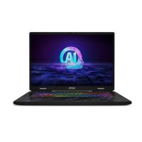 MSI Pulse 17 AI C1V Laptop 43.2 cm (17") Quad HD+ Intel Core Ultra 9 185H 16 GB DDR5-SDRAM 1 TB SSD NVIDIA GeForce RTX 4060 Wi-Fi 6E (802.11ax) Windows 11 Home Advanced Black