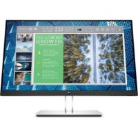 HP E-Series E24q G4 60.5 cm (23.8") 2560 x 1440 pixels Quad HD Black, Silver