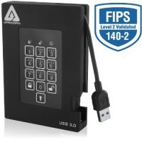 Apricorn A25-3pl256-2000f Aegis Padlock Fortress External Hard Drive 2000 Gb