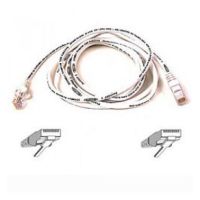 Belkin Cable patch CAT5 RJ45 snagless 1m white networking cable