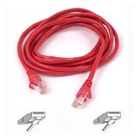 Belkin Cable Patch Cat6 RJ45 Snagless 0.5m red networking cable