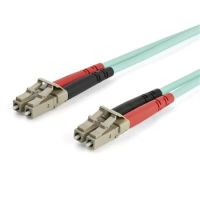 StarTech A50FBLCLC15 fibre optic cable 15 m LSZH OM3 LC Aqua