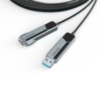 Corning USB3 Industrial Cable Type-A to Locking Micro-B 20m