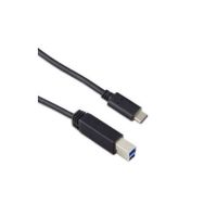 Targus ACC924EUX USB cable 1 m USB 3.2 Gen 2 (3.1 Gen 2) USB C USB B Black