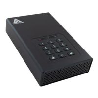 Apricorn Adt-3pl256-4000emea Aegis Padlock Dt External Hard Drive 4000 Gb