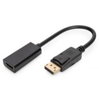 Digitus DisplayPort Adapter / Converter, DP/M - HDMI type A/F