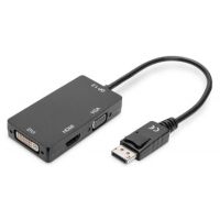 Digitus DisplayPort 3in1 Adapter / Converter