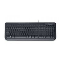 Microsoft Wired 600 keyboard USB QWERTY US English Black