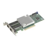 Supermicro PCIe Gen 4 standard low profile quad port SFP28