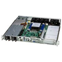 Supermicro AS-1115S-FWTRT server barebone AMD SoC Rack (1U) Black, Metallic