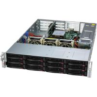 Supermicro AS-2015SV-WTNRT server barebone Rack (2U) Black