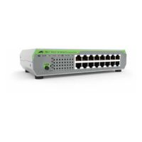 Allied Telesis FS710/16 Unmanaged Fast Ethernet (10/100) Green,Grey