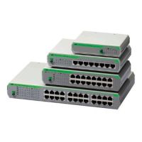 Allied Telesis AT-FS710/8-50 Unmanaged Fast Ethernet (10/100) Grey