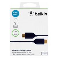 Belkin HDMI, 1.8m HDMI cable HDMI Type A (Standard) Black