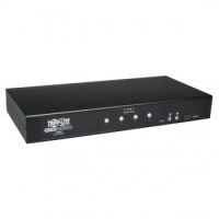 Tripp Lite 4-Port Secure KVM Switch DVI / USB with Audio NIAP-Certified (EAL 2+)