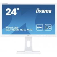 iiyama ProLite B2483HSU-W5 computer monitor 61 cm (24") 1920 x 1080 pixels Full HD LED White