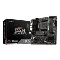 MSI B550M PRO-VDH WIFI motherboard AMD B550 Socket AM4 micro ATX