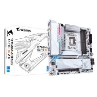 Gigabyte B760M AORUS ELITE X AX Motherboard - Supports Intel Core 14th Gen CPUs, 14+1+1 phases VRM, up to 8266MHz DDR5 (OC), 2xPCIe 4.0 M.2, Wi-Fi 6E, 2.5GbE, USB 3.2 Gen 2