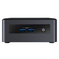 Intel NUC BKNUC8V7PNH PC/workstation barebone 0.69L sized PC Black BGA 1528 i7-8665U 1.9 GHz