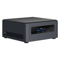 Intel NUC BLKNUC7I5DNH3E PC/workstation barebone i5-7300U 2.60 GHz UCFF Black BGA 1356