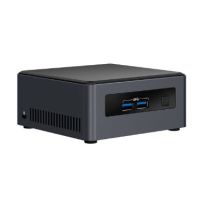 Intel NUC BLKNUC7I7DNH3E PC/workstation barebone i7-8650U 1.90 GHz UCFF Black BGA 1356