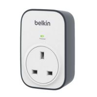 Belkin BSV102AF surge protector 1 AC outlet(s) Grey,White