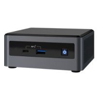 Intel NUC NUC10i7FNHN UCFF Black i7-10710U 1.1 GHz