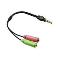 Andrea Communications C-10 audio cable 3.5mm Black, Green, Pink