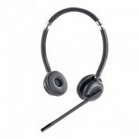 Andrea Communications WNC-2500 Headset Wireless Head-band Office/Call center Bluetooth Black, Silver