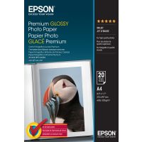 Epson Premium Glossy Photo Paper - A4 - 20 Sheets