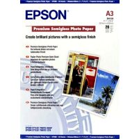 Epson Premium Semigloss Photo Paper, DIN A3, 251g/m², 20 Sheets