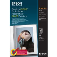 Epson Premium Glossy Photo Paper - A4 - 50 Sheets