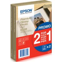 Epson Premium Glossy Photo Paper - 10x15cm - 2x 40 Sheets