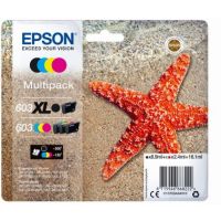 Epson C13T03A94020/603XL/603 Ink cartridge multi pack Bk,C,M,Y Blister Acustic Magnetic 8,9ml + 3x2,4ml Pack=4 for Epson XP 2100