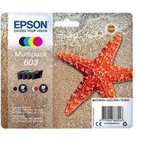 Epson C13T03U64010/603 Ink cartridge multi pack Bk,C,M,Y 3,4ml + 3x2,4ml Pack=4 for Epson XP 2100