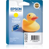 Epson C13T05544010 (T0554) Ink cartridge yellow, 290 pages, 8ml