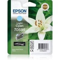 Epson C13T05954010/T0595 Ink cartridge light cyan, 520 pages 13ml for Epson Stylus Photo R 2400